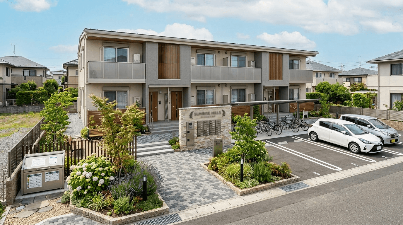 集合住宅の外構｜和宗株式会社